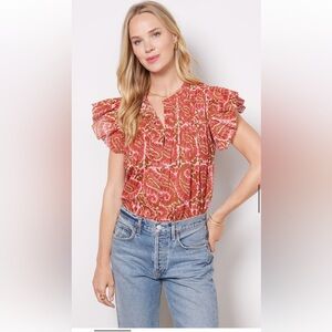 EUC Cleobella Calla Blouse